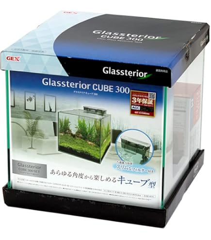 Amazon.co.jp: GLASTERIA 300 CUBE SLIM FILTER SET : Home